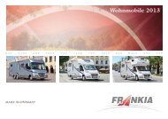 Wohnmobile 2013 - Frankia