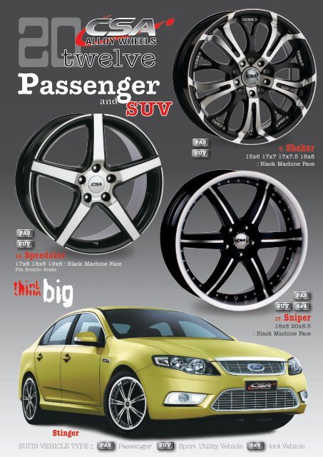 Wheel Catalogue - CSA Direct