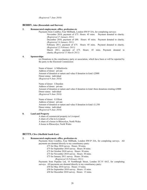 PDF version - United Kingdom Parliament