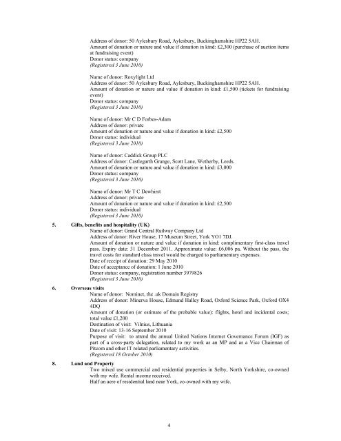 PDF version - United Kingdom Parliament