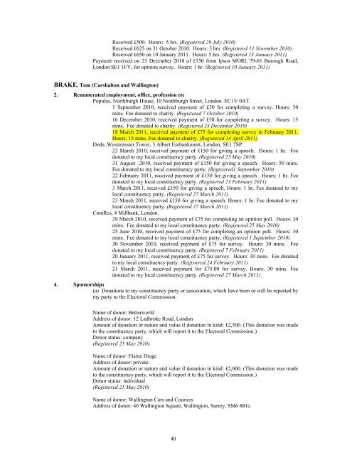 PDF version - United Kingdom Parliament