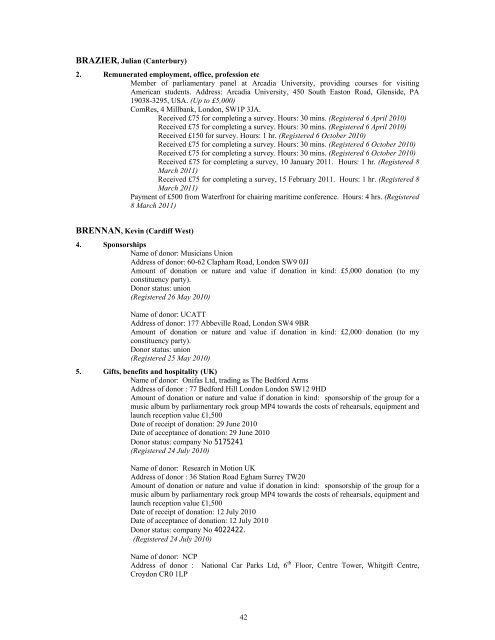 PDF version - United Kingdom Parliament