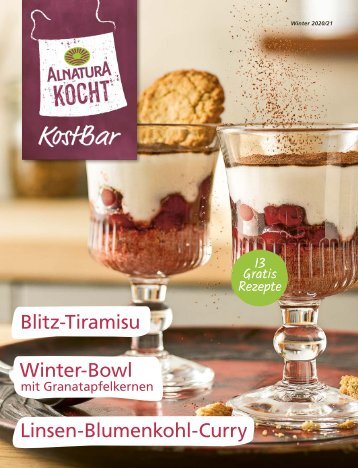 Alnatura Kostbar-Rezeptjournal 4. Ausgabe 2020