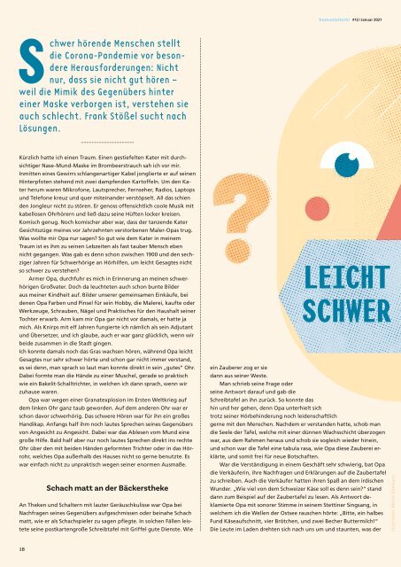 humanistisch! Das Magazin #12 - 1/2021