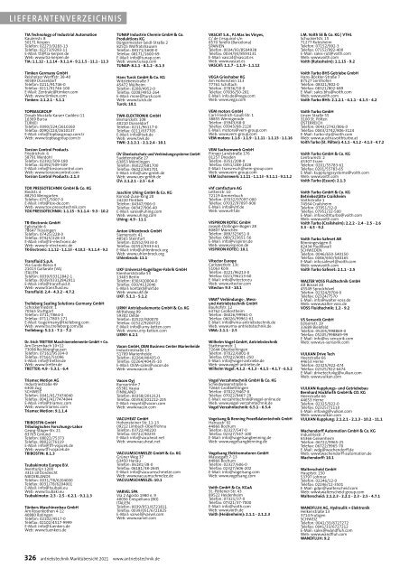 antriebstechnik Marktübersicht 2021