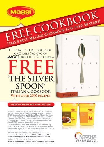 free 'the silver spoon' - Nestlé Professional