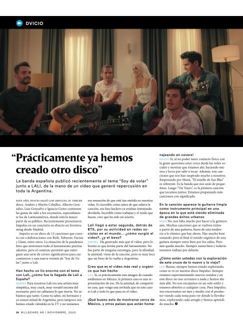 Billboard AR N°88 Noviembre 2020