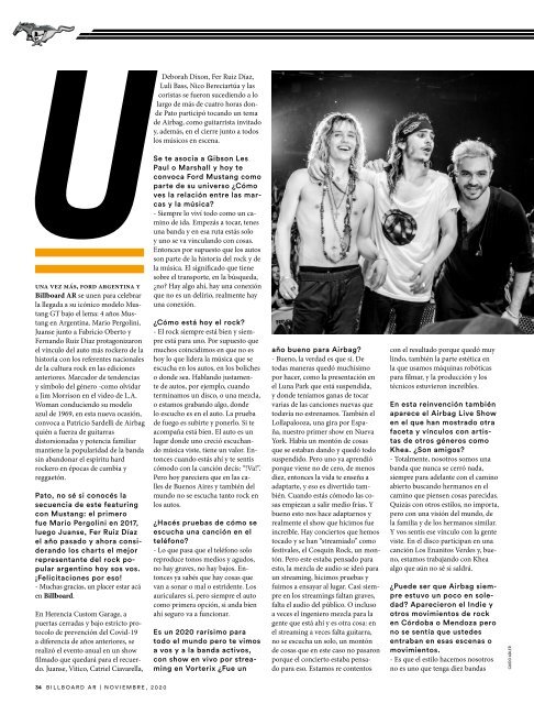 Billboard AR N°88 Noviembre 2020