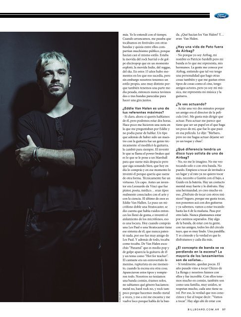 Billboard AR N°88 Noviembre 2020