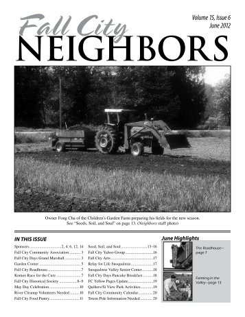 Volume 15, Issue 6 June 2012 - Fall City Community Association