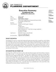 Executive Summary - San Francisco Planning Department : CEQA ...