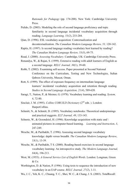 Effects of Graded Texts on EFL College Students' Incidental ...