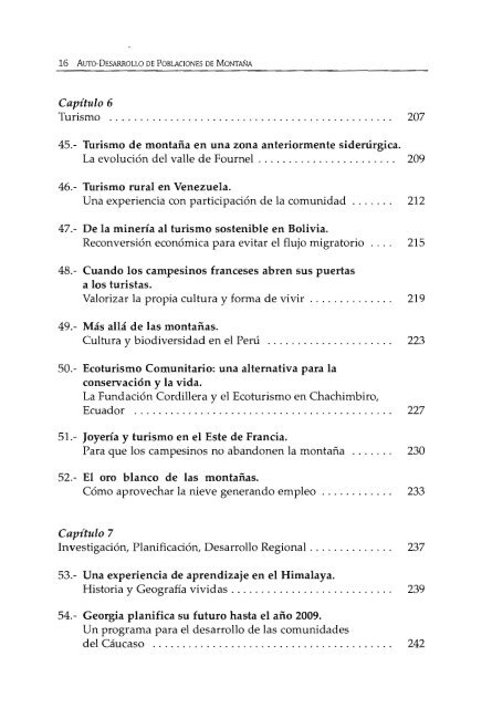 Auto-desarrollo de poblaciones de montaña : género ... - IRD