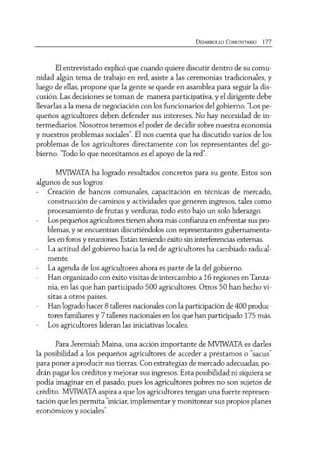 Auto-desarrollo de poblaciones de montaña : género ... - IRD