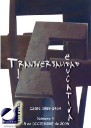 revista digital transversalidad educativa - Enfoqueseducativos.es