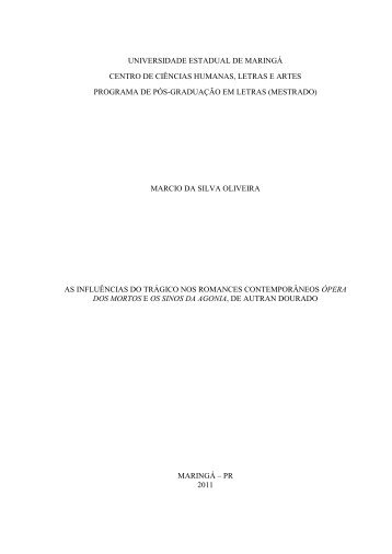 Dissertação completa - Programa de Pós-Graduação em Letras