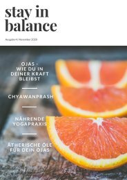Stay in Balance,  4. Ausgabe