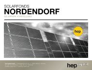 NORDENDORF - hep capital AG