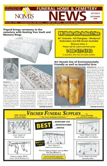 funeral home & cemetery news - Nomis Publications, Inc.