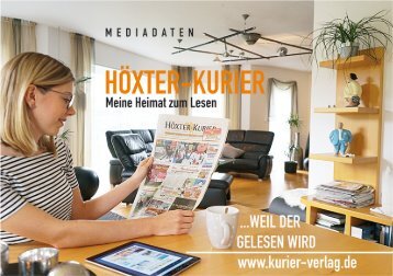 Mediadaten Höxter-Kurier mit Seniorenzeitung 2021