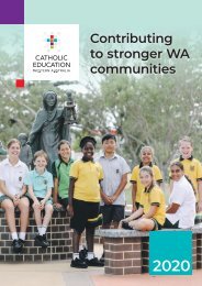 Contributing to Stronger WA Communities