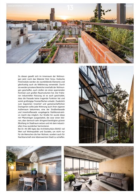 architektur Fachmagazin Ausgabe 7 2020