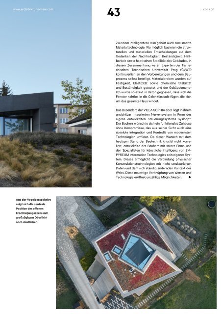 architektur Fachmagazin Ausgabe 7 2020