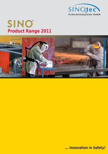 Product Range 2011 - SINOtec GmbH