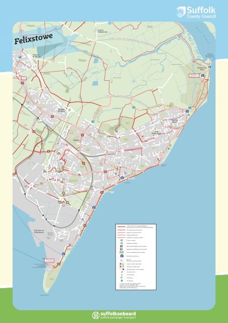 Felixstowe Cycle Map