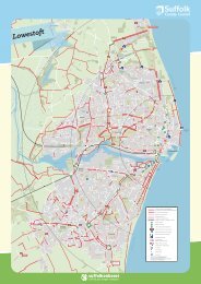 Lowestoft Cycle Map