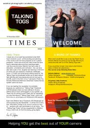 Issue One - Talking Togs Times - 15th November 2020