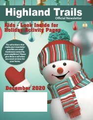 Highland Trail December 2020