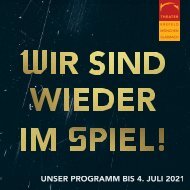 Kleines Spielzeitheft Nr. 2 - Januar 2021 bis Juli 2021