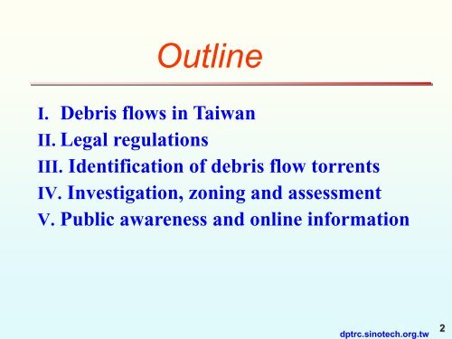 DEBRIS FLOW