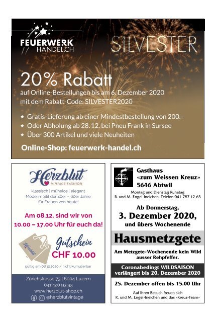 Barni-Post, KW 49, 2. Dezember 2020