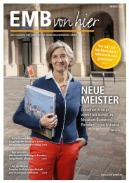 EMB von hier - das Magazin