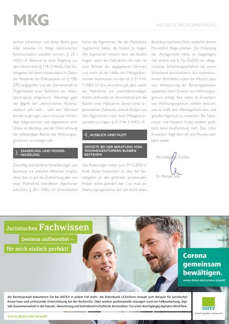 Fachinfo-Magazin MkG 06/2020