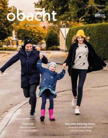 OBACHT FAMILIENMAGAZIN DEZEMBER 2020 / JANUAR 2021