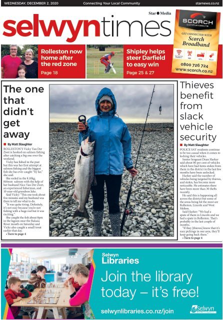 Selwyn Times: December 02, 2020