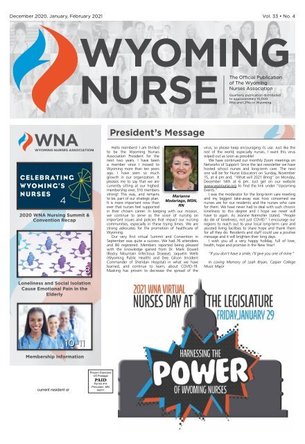 Wyoming Nurse - December 2020