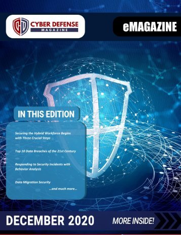 Cyber Defense eMagazine December 2020 Edition
