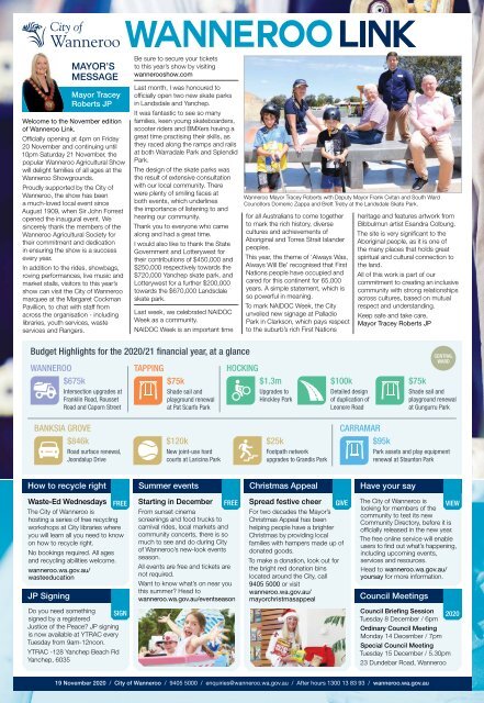 Wanneroo Link - 19 November 2020