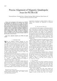 Precise Alignment of Magnetic Quadrupole Axes for PETRA III - Desy