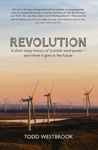 Extract from Revolution by Todd Westbrook