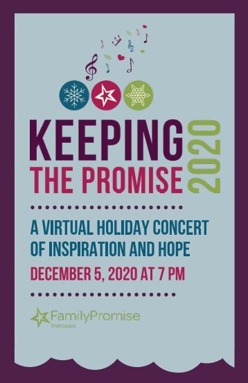 Keeping the Promise 2020 Program