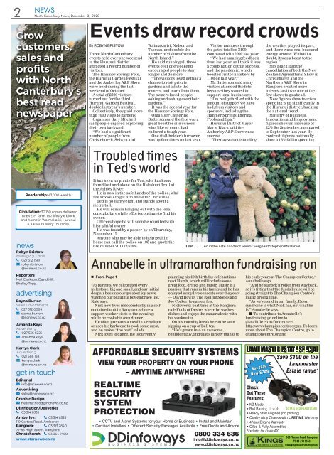 North Canterbury News: December 04, 2020