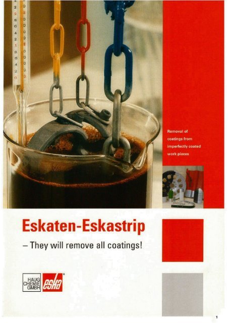 Eskaten-Eskastrip - Haug Chemie GmbH