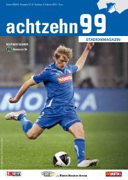 STADIONMAGAZIN - 1899 Hoffenheim