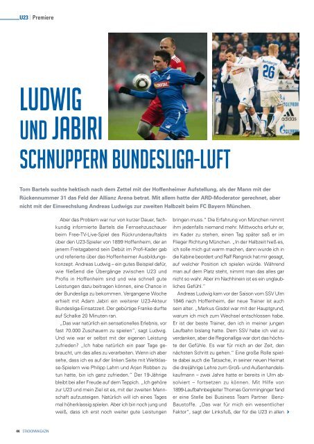 STADIONMAGAZIN - 1899 Hoffenheim