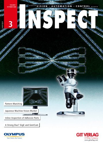 A Strong Duo? GigE and GenICam Inline Inspection of ... - GIT Verlag